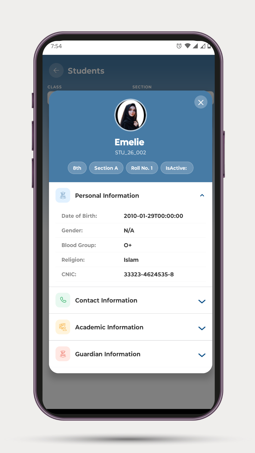 Edu Manage App screenshot 5